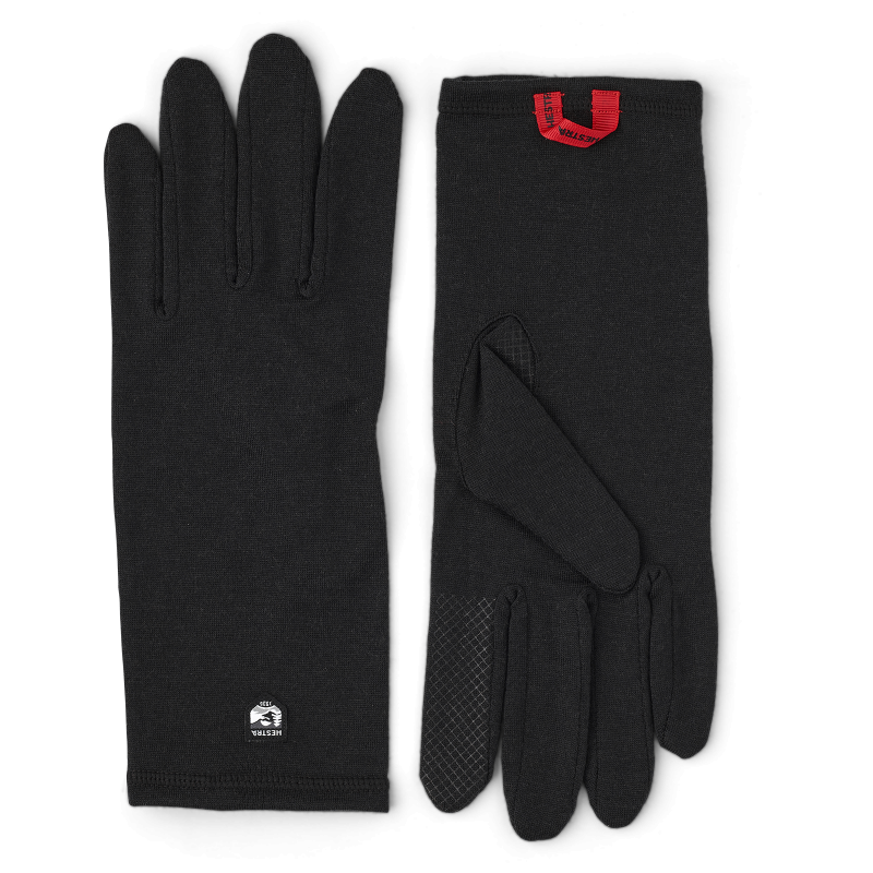 Hestra Merino Ull Liner Hanske Unisex Sort
