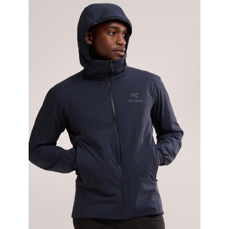 ArcTeryx Atom Hoody Herre Black Sapphire - Bilde 3