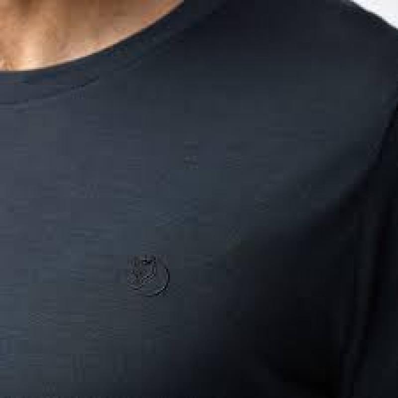 Fjällräven Abisko Wool Longsleeve Herre Dark Navy - Bilde 3