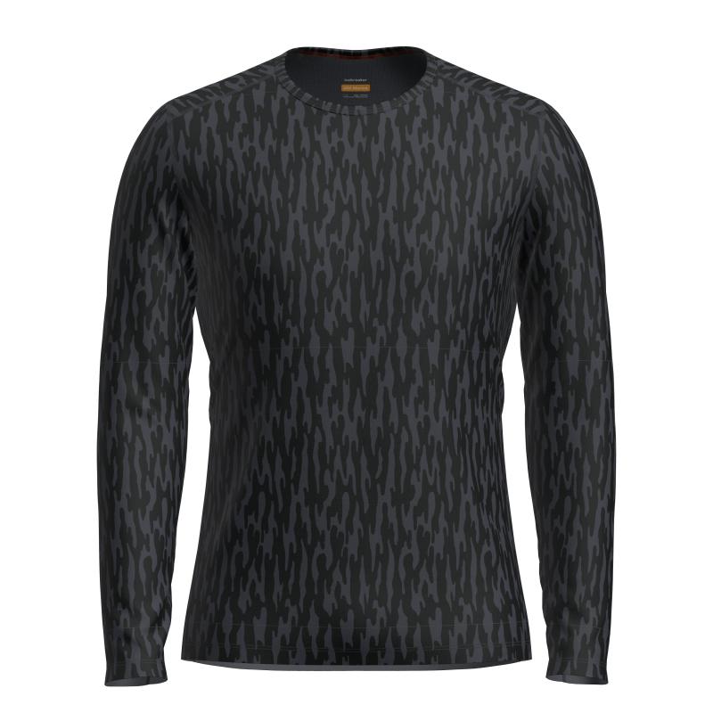 Icebreaker Men Mer 200 Oasis LS Crewe Macro Forms