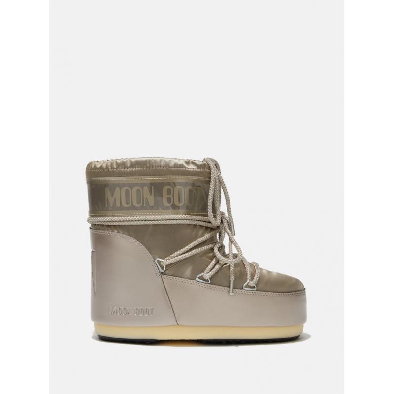 Moon Boot MB Icon Lav Glance Dame -Platium Gull