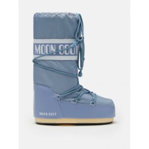 Moon Boot Icon Nylon Dame -Elephant Grey