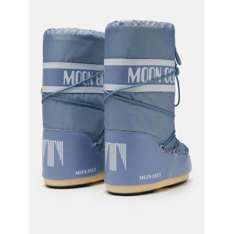 Moon Boot Icon Nylon Dame -Elephant Grey - Bilde 2