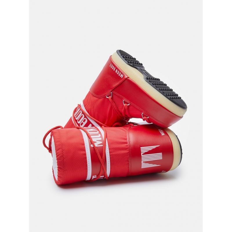 Moon Boot MB Icon Nylon Barn -Rød - Bilde 4