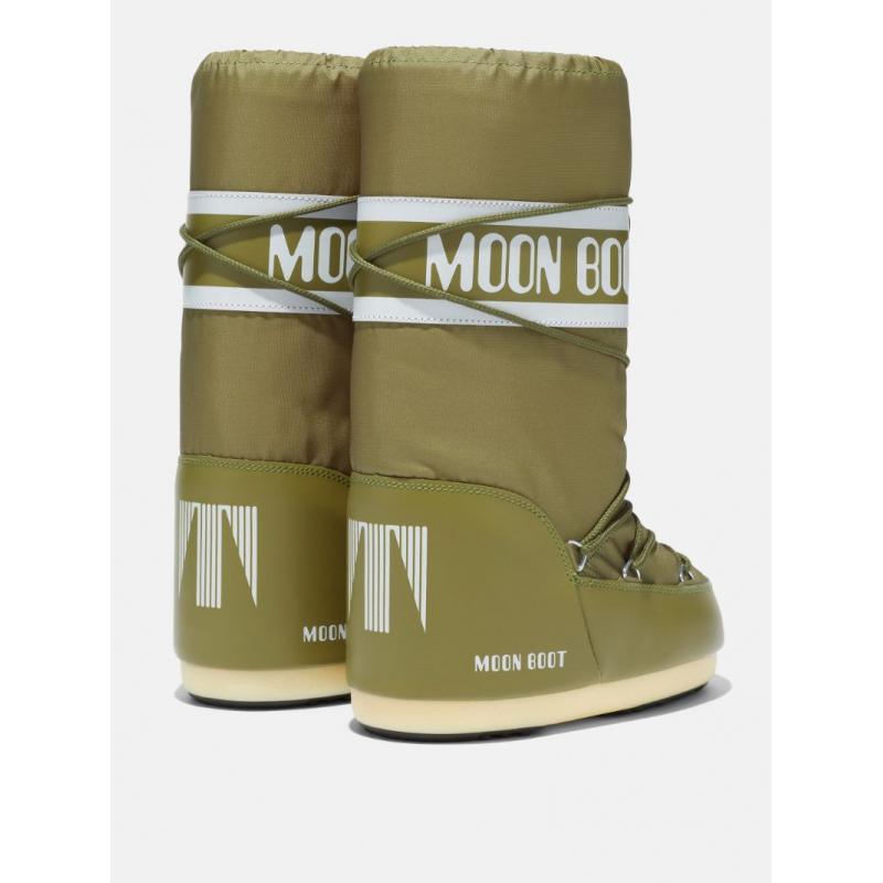 Moon Boot MB Icon Nylon Dame -Khaki - Bilde 2