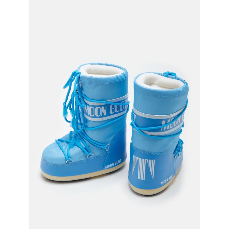 Moon Boot MB Icon Nylon Barn -Alaska Blue - Bilde 4