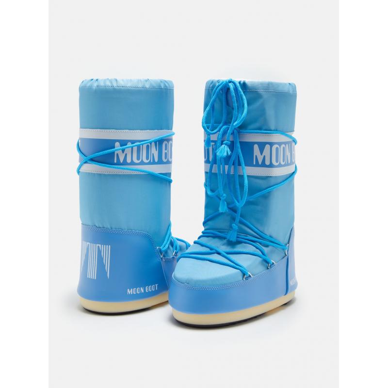 Moon Boot MB Icon Nylon Dame -Alaska Blue - Bilde 2
