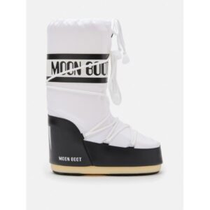 Moon Boot MB Icon Nylon Dame -Sort/Hvit
