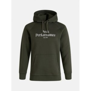 Peak Performance Original Hood Herre Forest Night Green