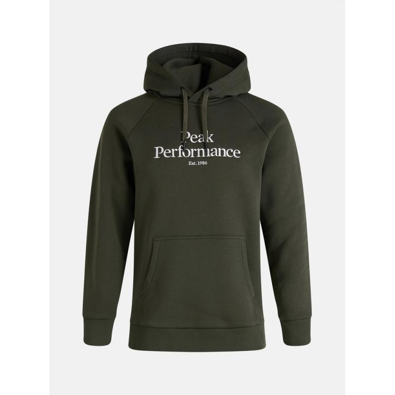 Peak Performance Original Hood Herre Forest Night Green