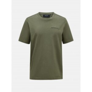 Peak Performance Original Small Logo Tee Herre Pine Needle Green