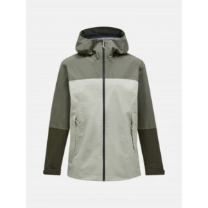 Peak Performance Trail Hipe Shell Jacket Herre Pine Needle Green