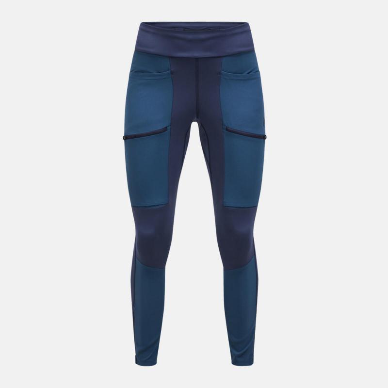 Peak Performance Vislight Track Tights Dame Salute Blue