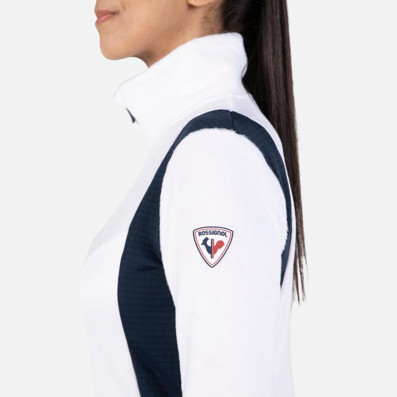 Rossignol Diretta Fleece 1/2 Zip Genser Dame - Bilde 5