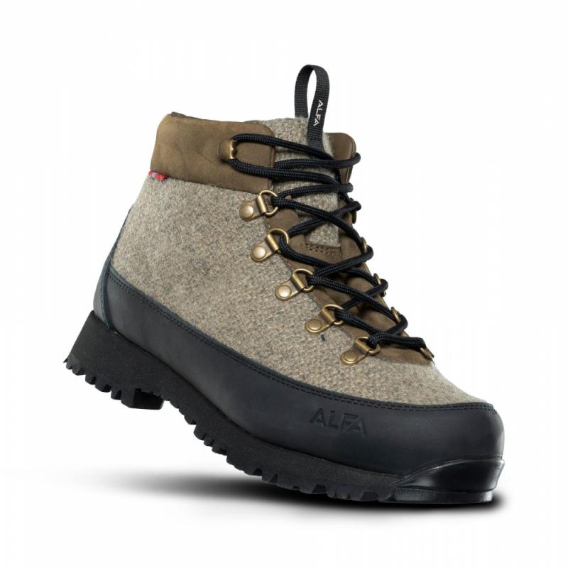 Alfa Stad Vinterstøvel Dame Brun