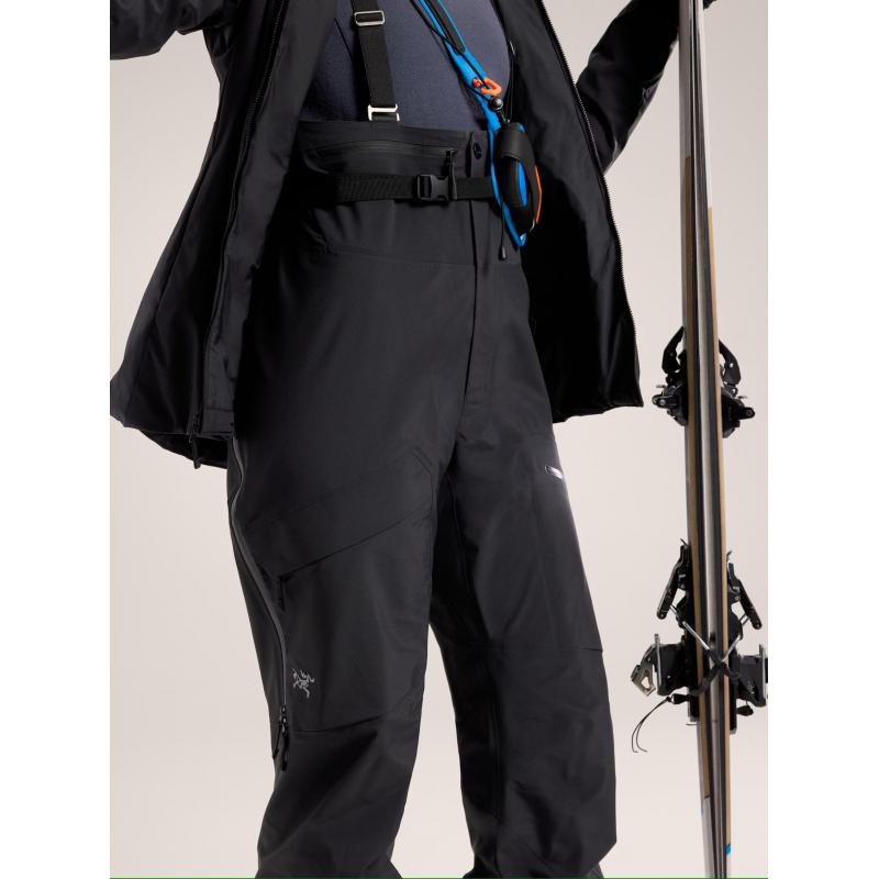 ArcTeryx Rush Bib Pant Dame Black - Bilde 4