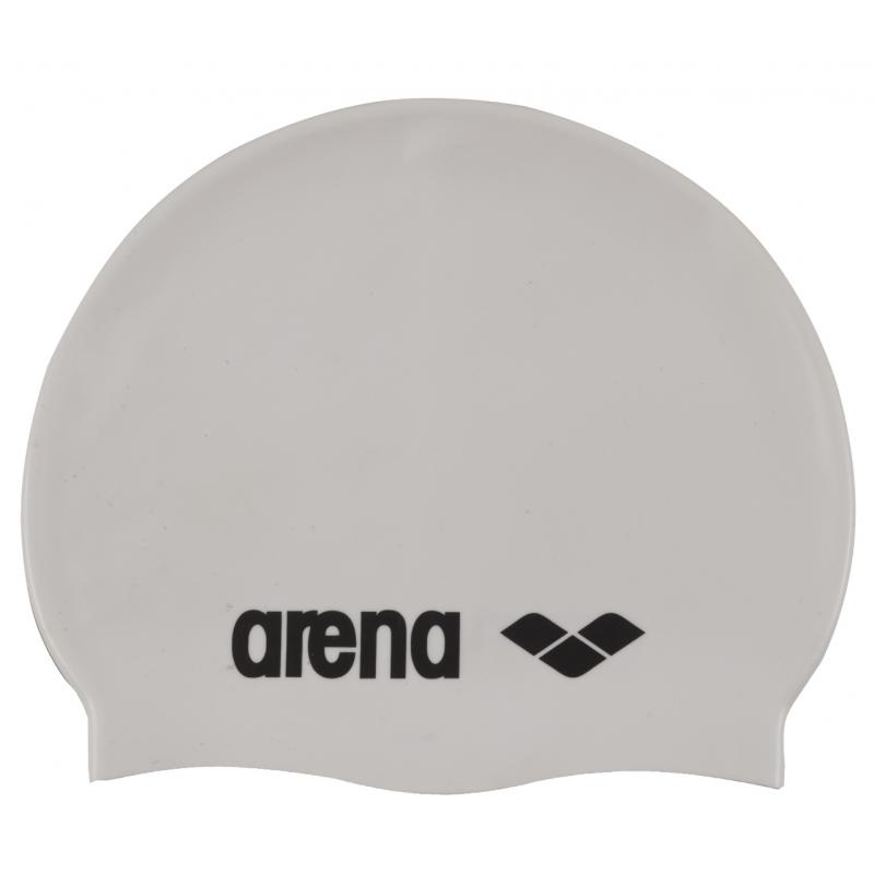 Arena Classic Silicone Hat Junior White