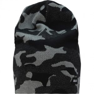 Bula Came Printed Wool Beanie Grey