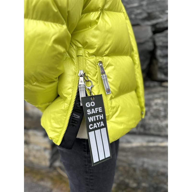 C.A.Y.A Ginny Short Dunjakke Dame Lime Yellow - Bilde 4