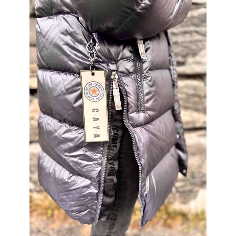 C.A.Y.A Ginny Dunjakke Dame Navy Blue - Bilde 3