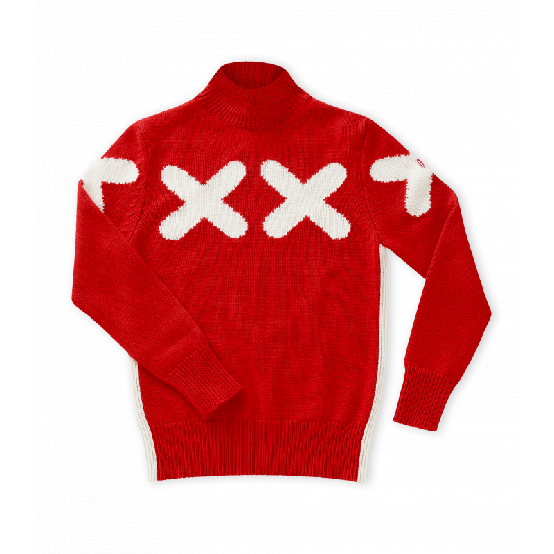 Coxmoore Quilo Turtle Pullover Herre Crimson Red - Bilde 3