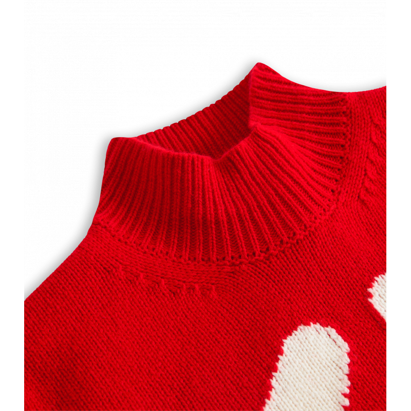 Coxmoore Quilo Turtle Pullover Herre Crimson Red - Bilde 4