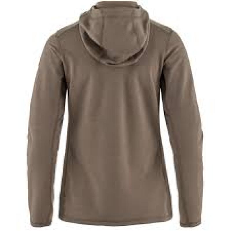 Fjällräven Keb Fleece Hoodie Dame Suede Brown - Bilde 2