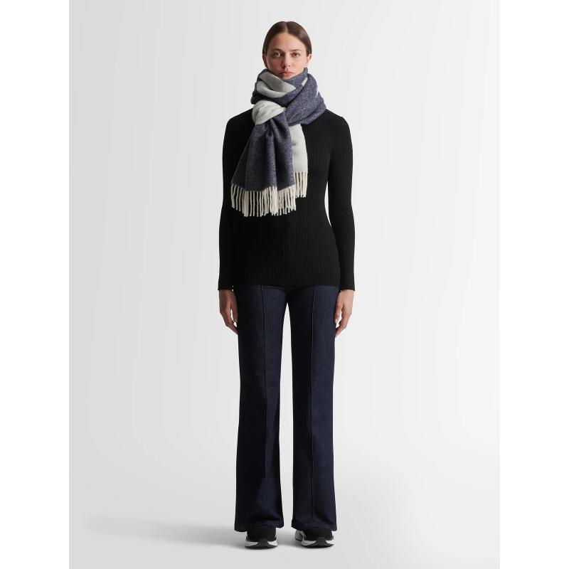 Fusalp Oversize Skjerf Marin/Neige - Bilde 2