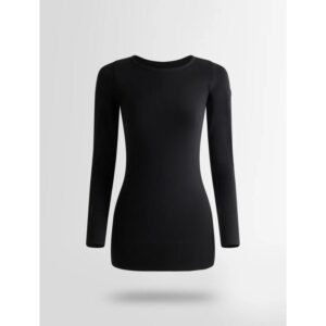 Fusalp Troop Col Round Neck Dame Noir