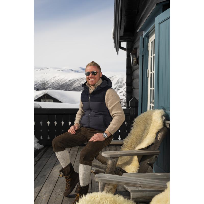 Monel Monel Alex Vest Herre Marine - Bilde 3