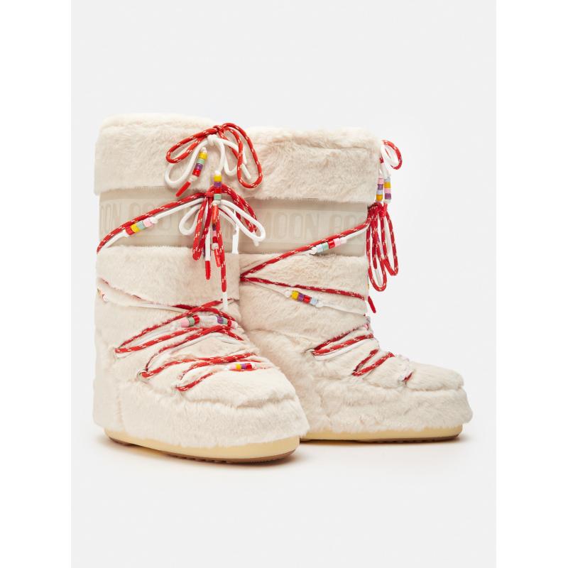 Moon Boot MB Icon Beads Dame -Cream - Bilde 3