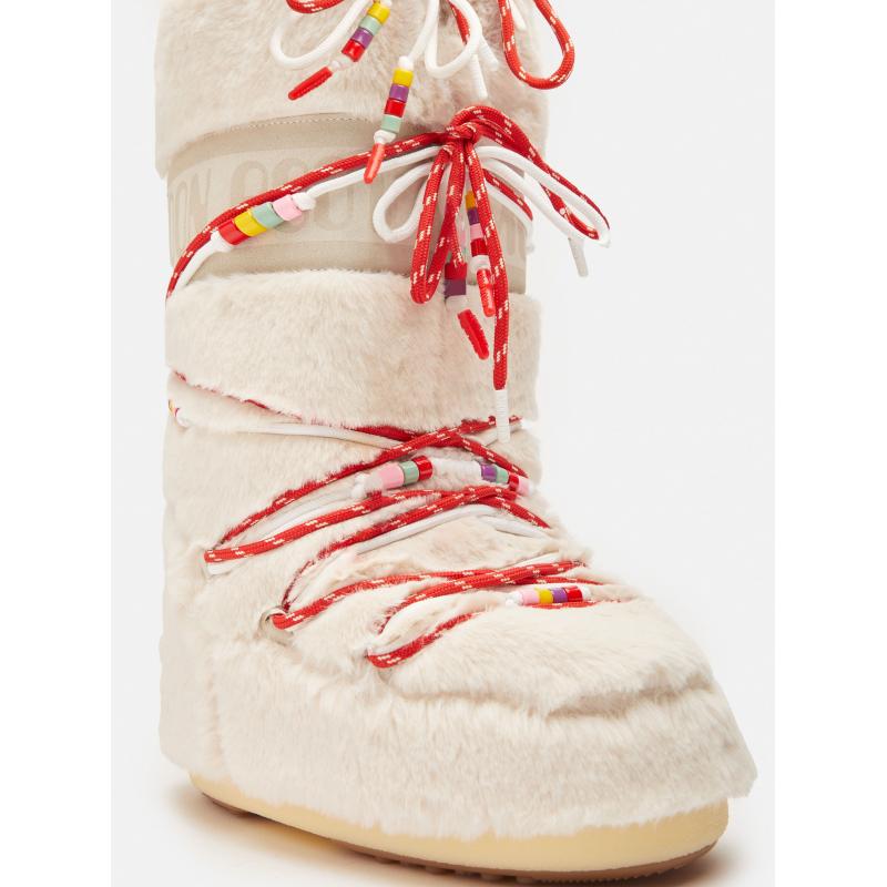Moon Boot MB Icon Beads Dame -Cream - Bilde 4