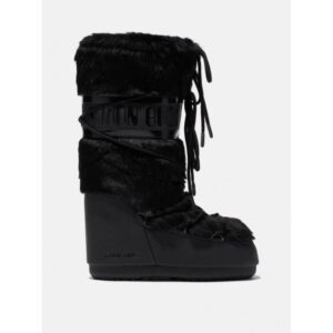 Moon Boot MB Icon Faux Fur Dame -Sort