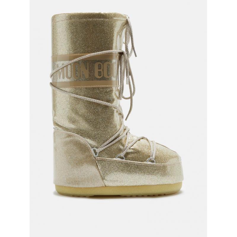 Moon Boot MB Icon Glitter Dame -Gull Glitter