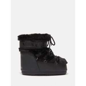 Moon Boot MB Icon Low Faux Fur Dame -Sort