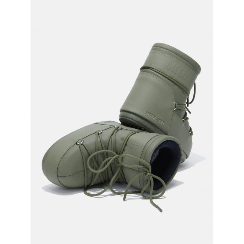 Moon Boot MB Icon Low Rubber Herre -Khaki - Bilde 3