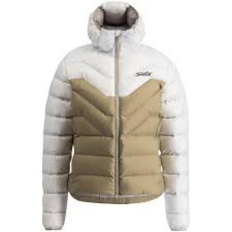 Swix Infinity Down Jacket Dame Bright White/Dune