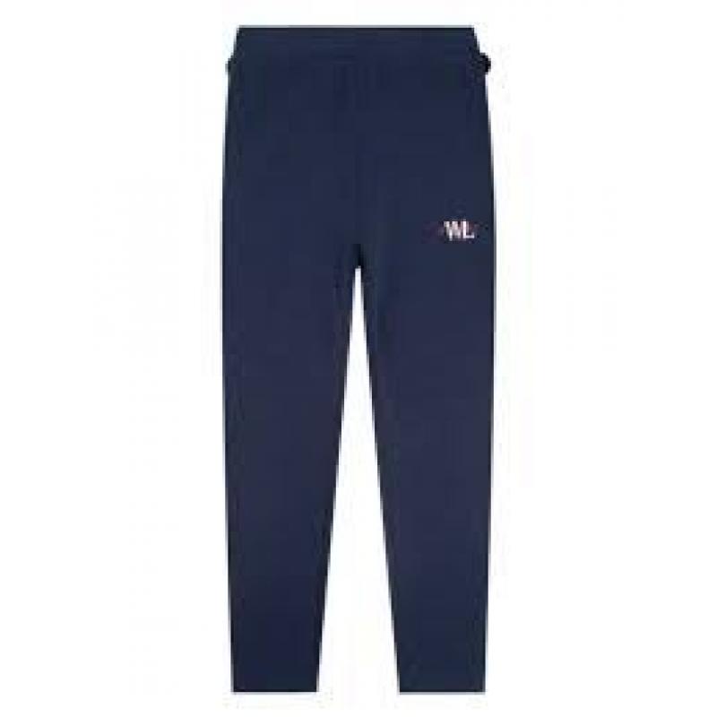 WoolLand Ljosland Tights Barn Blue Ink