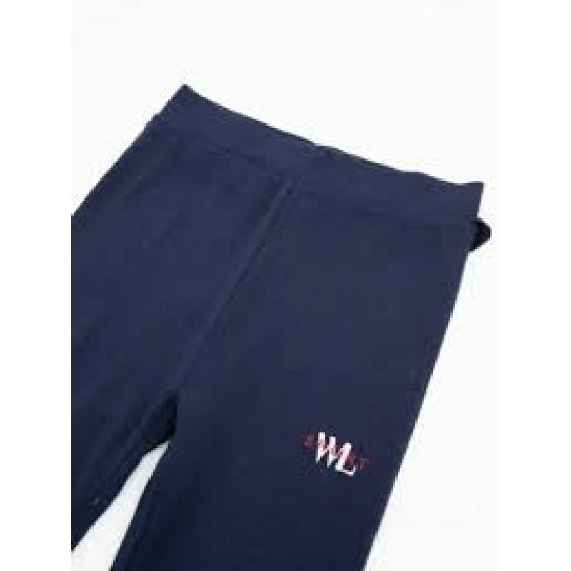 WoolLand Ljosland Tights Barn Blue Ink - Bilde 3