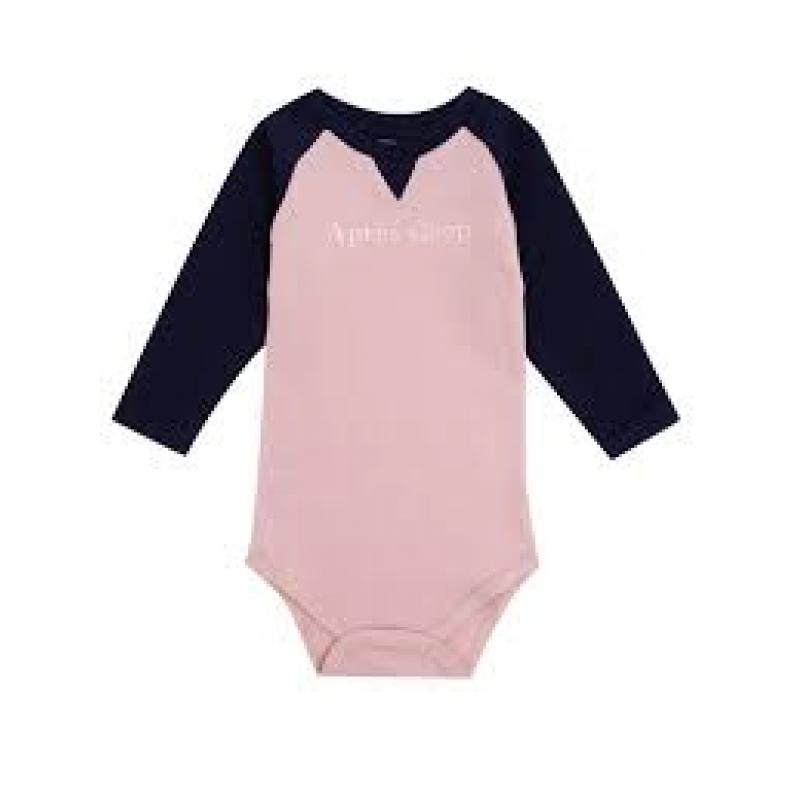 WoolLand Nesfjellet Baby Body Old Pink