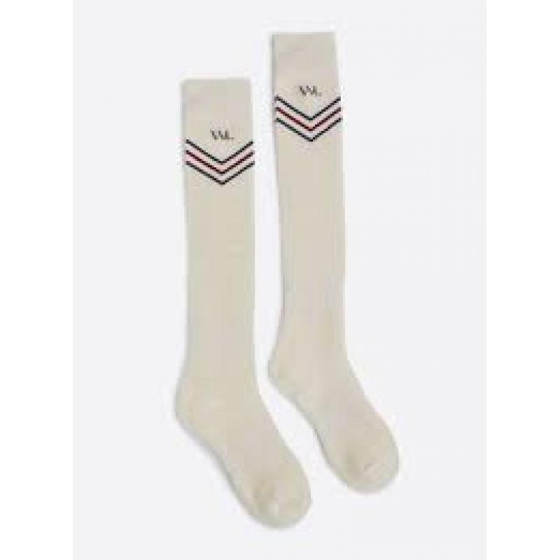 WoolLand Olden Sock Knestrømper Snow White