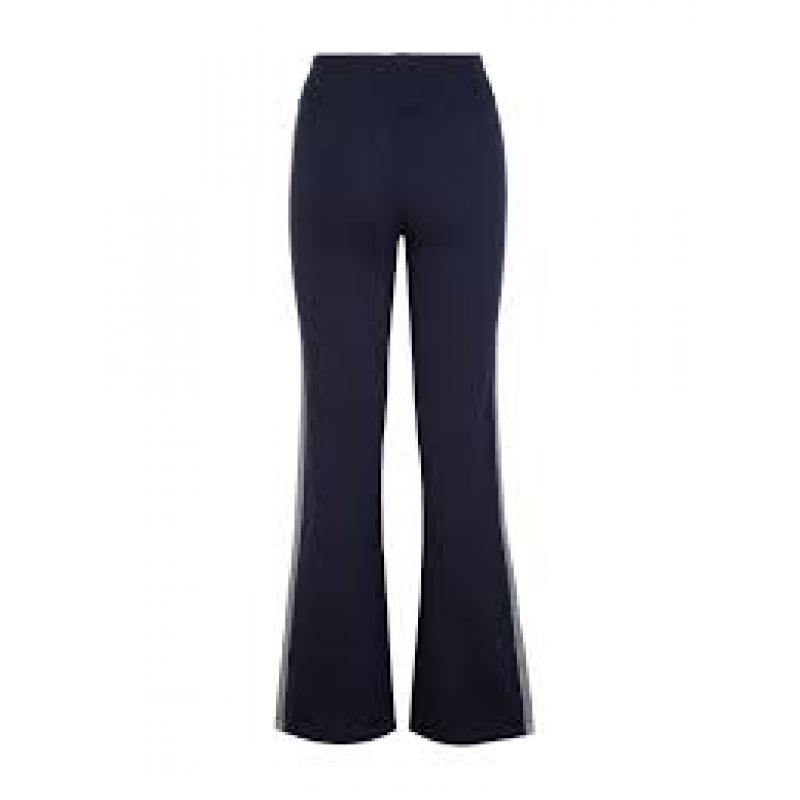 WoolLand Veslepiggen Flare pants Dame Blue Ink