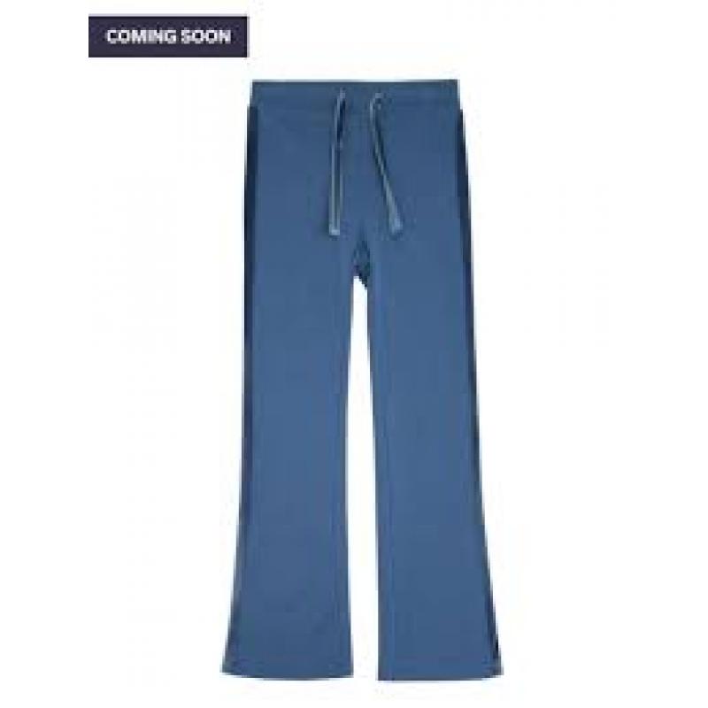 WoolLand Sirdal Flare Pants Jente Barn Berry Blue