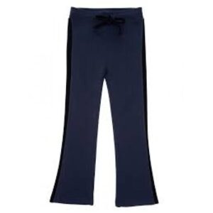 WoolLand Sirdal Flare Pants Jente Barn Blue Ink