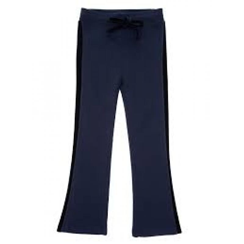WoolLand Sirdal Flare Pants Jente Barn Blue Ink