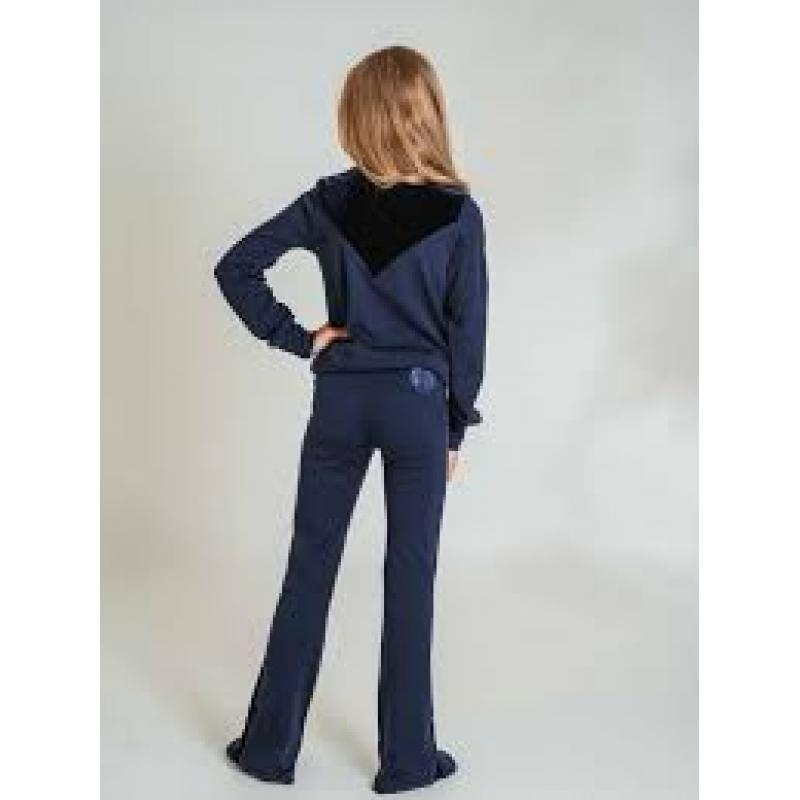WoolLand Sirdal Flare Pants Jente Barn Blue Ink - Bilde 3