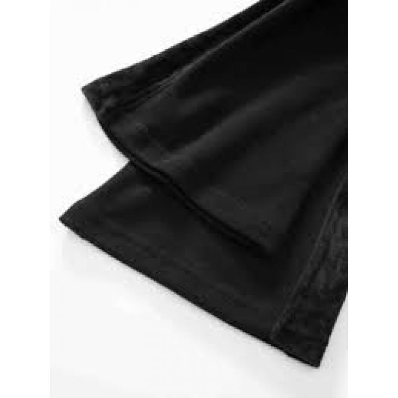 WoolLand Sirdal Flare Pants Jente Barn Sort - Bilde 4