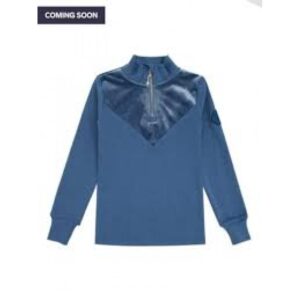 WoolLand Sirdal Top Jente Barn Berry Blue