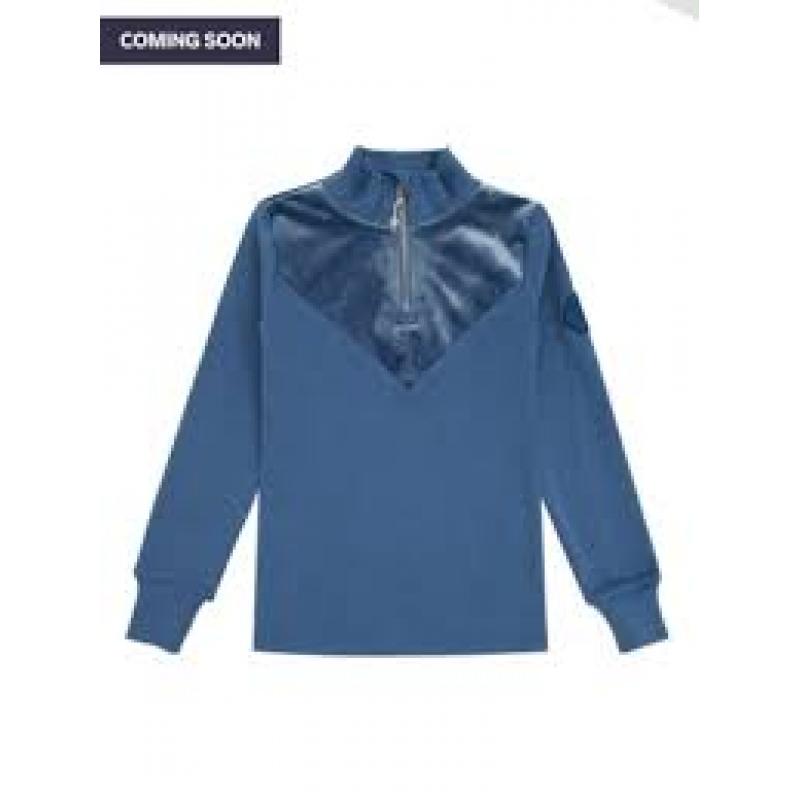 WoolLand Sirdal Top Jente Barn Berry Blue