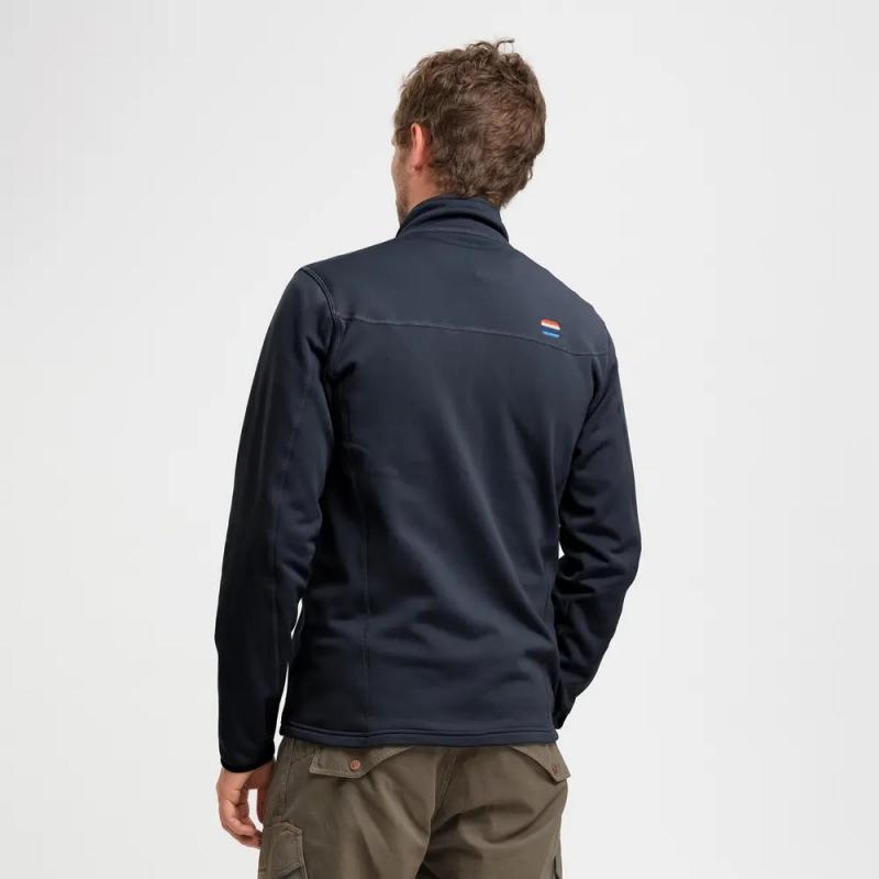 Elevenate Skiers Fleece Zip Herre Dark Ink - Bilde 2